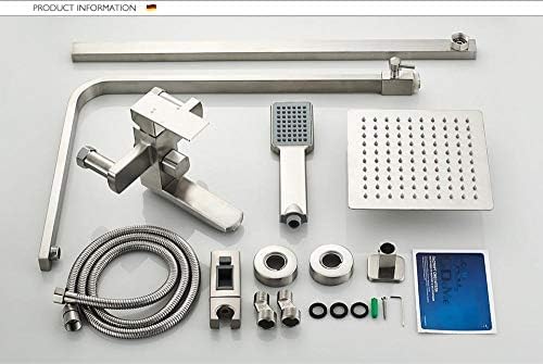 Robinetterie de cuisine et robinet de douche avec bec de bain cascade