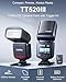 GODOX TT520 III TT520III Universal On-Camera Flash Speedlite with AT-16 433MHz Wireless Trigger Transmitter GN33 S1/S2 Modes for Canon Nikon Pentax Olympus Fujifilm Panasonic Cameras with Hot Shoe