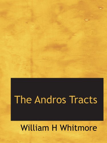 The Andros Tracts 1116296195 Book Cover