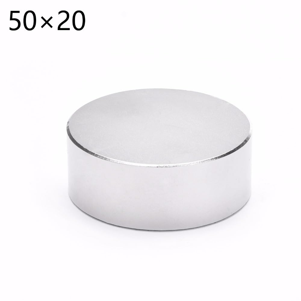 1pcs 50x20mm Hot Super Round NdFeB Neodymium Dia 50 * 20 Rare Earth Magnet
