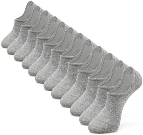 IDEGG Women & Men No Show Low Cut Anti‑Slip Casual Sports Running Socks