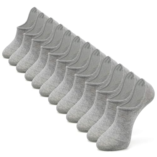 IDEGG No Show Socks Women & Men Low Cut Ankle Short Anti-slid Athletic Running Casual Invisible Liner Socks