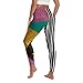 Flaminet Womens Sally Cosplay Halloween Leggings Stretchy Nightmare Patchwork Printed Costume Tights