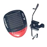 Electric Fence Voltage Indicator, Smart Light SL-750 Clip, Easy to Install, Solar Powered, Non-Contact, No Voltage Drop, No Wiring, Multi-Level, Rechargeable Battery, UV & Water Resistant