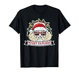 Merry Vapemas Vaping Santa - E-Cigarette Liquid - Vape T-Shirt
