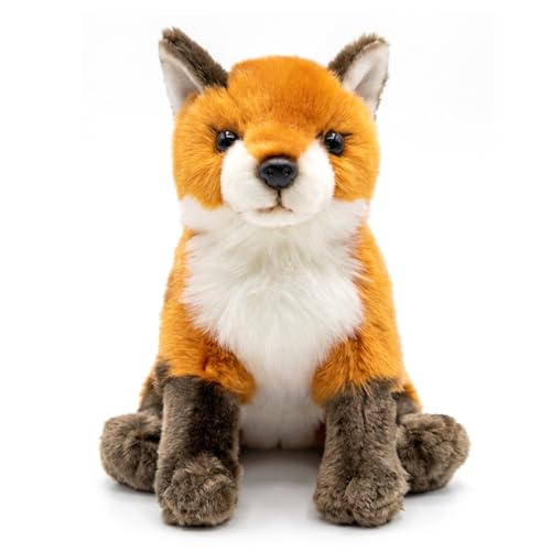 Peluche renard 10 pouces en coton PP, l'idée cadeau tendre idéale