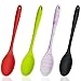 4 Pcs Silicone Spoons for Cooking, 10.6'' Large Mixing...