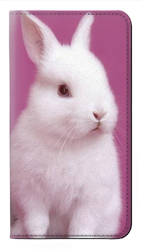 Etui Bunny pour Samsung Galaxy A56 housse flip en cuir avec support rose