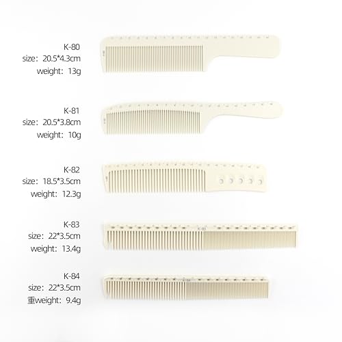 Set de 13 peines de peluquería resistentes al calor miniatura 4