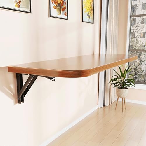 Bureau mural pliant gain de place pour travailler à l'aise sans encombrer