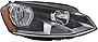 KarParts360 Compatible With Volkswagen Golf/GTI/Golf Sportwagen Headlight Assembly 2015 2016 2017 Passenger Side Halogen | Hatchback/Wagon | VW2503160 | 5GM941006C