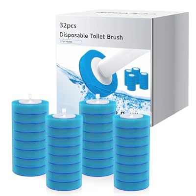 Redagod 32-Piece Electric Toilet Brush Replacem...