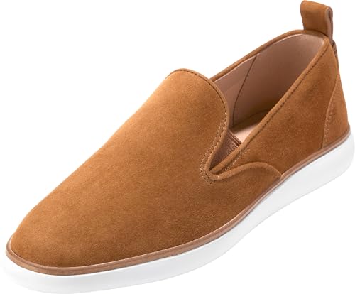 Cole Haan Cole Haan Women's Grand Ambition 2.0 Galena Loafers, Tobacco Suede, 10-B US