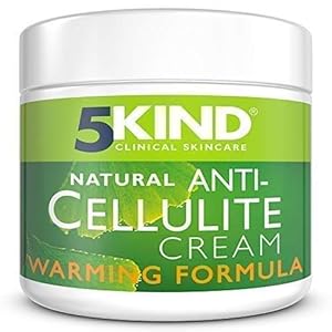 5kind clinical skincare – Crema anticelulítica y reafirmante profesional, fórmula para realizar masajes natural e…