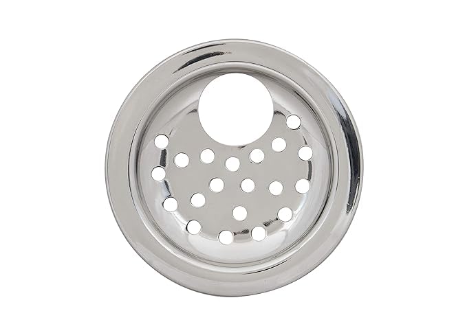 Stainless Steel 4 Inch Heavy Round Bathroom Drain Cover Gutter Jali with Hole - 1693A (B0DBQLWZPC) Amazon Price History, Amazon Price Tracker