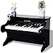 ChengBeautiful Spielzeugklavier für Kinder Hölzernes Musikinstrument Für Kinder Musikalisches Spielzeug Für Kinder Aus Dem Alter Von 1-3 (Farbe : Black, Size : 43x25x29cm)
