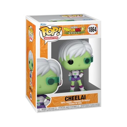 FUNKO Pop! Animation: Dragon Ball Super: Broly - Cheelai - Dragon Ball Super Broly - Figura de Vinilo Coleccionable - Idea de Regalo - Mercancia Oficial - Juguetes para Niños y Adultos