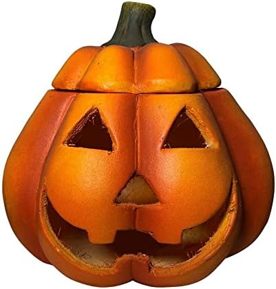 Halloween Kürbis Laterne 45cm - Große Pumpkin Deko Für Indoor & Outdoor