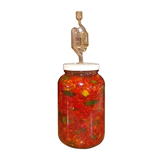 The Picklemeister Glass Fermentation Jar (Picklemeister 1 Gallon)
