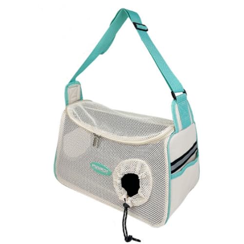 Bolsa para mascotas transpirable que elimina el cansancio al cargar a tu perro pequeño fuera 4