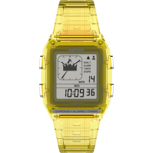 Montre numérique Timex Homme Quartz TW2W96600JR avec bracelet résine durable
