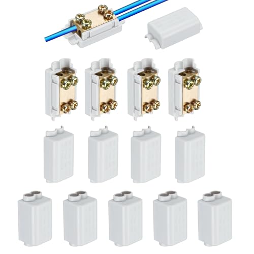 Conectores de terminal de empalme de cableado 17-10 AWG tuercas para cables eléctricos 10 u