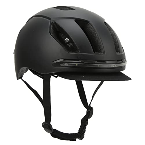 Casco de bicicleta con luces LED USB regulable para carretera