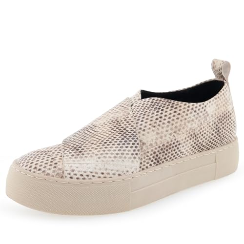 Aerosoles Women's Brighton Sneaker Roccia Snake Print Leather 8M