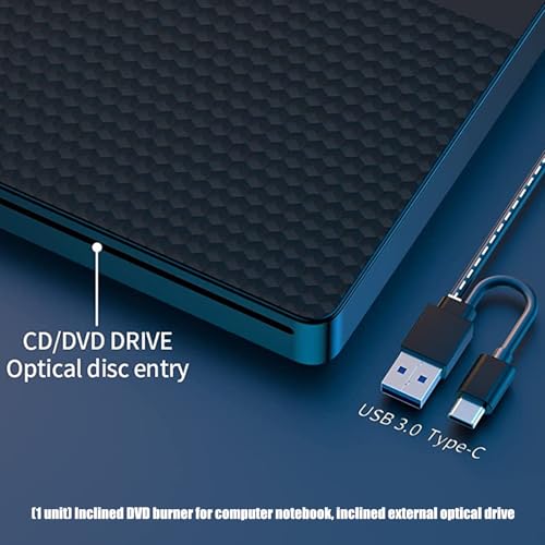 Unidad externa de DVD Slot Loading USB miniatura 5