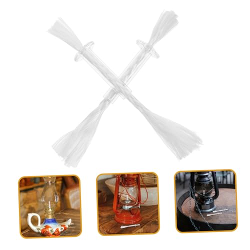 2 mechas de algodón para lámparas de aceite miniatura 7