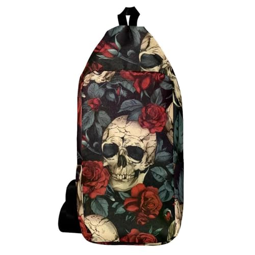 Sac à dos à bandoulière fleuri pour vos sorties urbaines