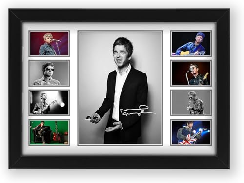 Noel Gallagher's High Flying Birds Signed Poster Print - Limited Edition Autograph Fan Gift – Collectible Memorabilia Merchandise (Unframed A4 (30x21cm))