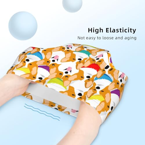 Corgi Dogs Breed Girls' Underwear Soft Cotton Little Girls Panties Comfort Briefs4