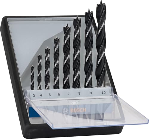Bosch Professional 8-tlg. Holzspiralbohrer Set für