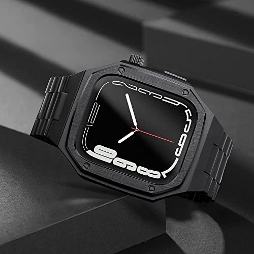 Bracelet caoutchouc Apple Watch 45mm boîtier acier 316L - 3