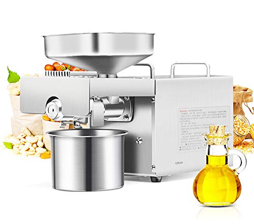 CGOLDENWALL 1500W Commercial Automatic Oil Press Machine Industrial heavy type Physical pressing machine