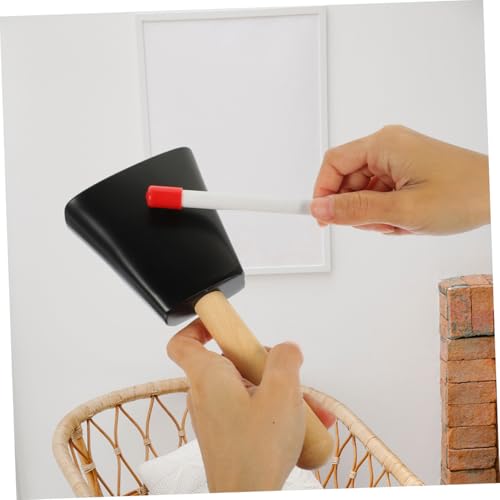 Cloche de vache métal ergonomique au son clair pour encouragements - 5
