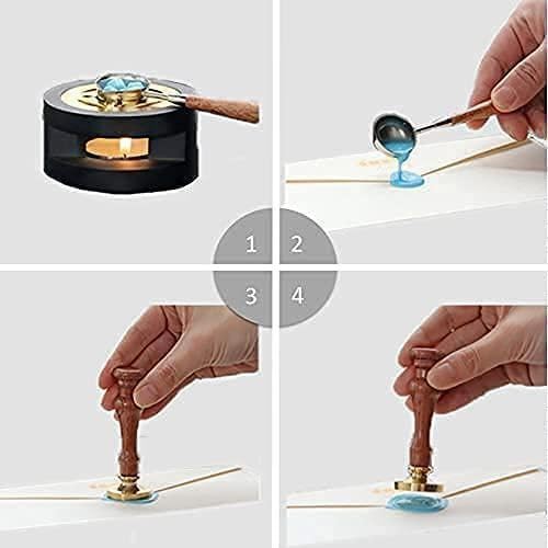 Miniatura 5 de Triskelion, triquetra, vector, diosa, pentáculo, árbol de la vida en triple luna, sello de cera para invitación de boda, tarjetas, cartas, envoltura