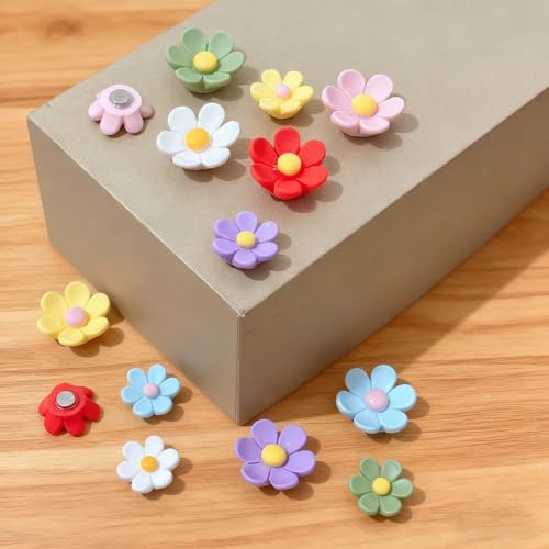 Set de 14 Imanes Florales 3D para Refrigerador miniatura 4
