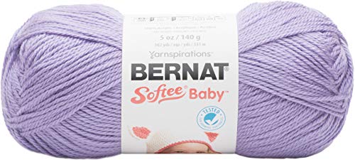 Image of Bernat Softee Baby Yarn, 5 oz, Gauge 3 Light, Lavender