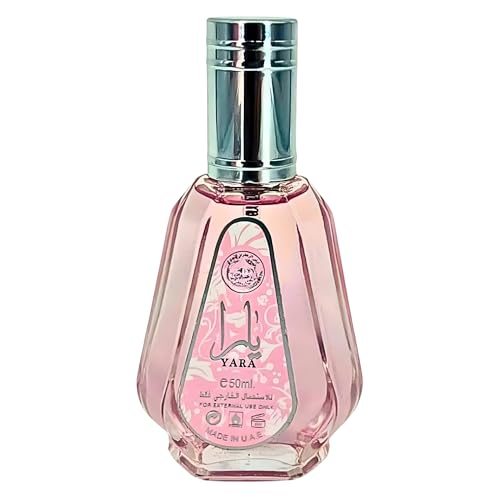 Image of Yara Perfume for Women 50ML – Long Lasting Arabian Eau de Parfum | Sweet Floral Vanilla, Rose & Musk Scent | Luxury Middle Eastern Fragrance for Daily Wear & Special Occasions