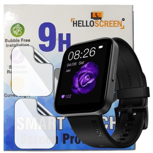 Image of Screen Guard Protector For NOISE COLORFIT ULTRA 2 BUZZ (1.78 inch) Smartwatch (2 Pack) - 9H, Anti-Scratch, Bubble-free, Edge To Edge, Unbreakable Hydrogel TPU Film [ Not A Tempered Glass]