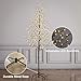 LIGHTSHARE 6FT 240L LED Star Light Tree, for Home Festival Party Christmas, Indoor and Outdoor Use, Warm White