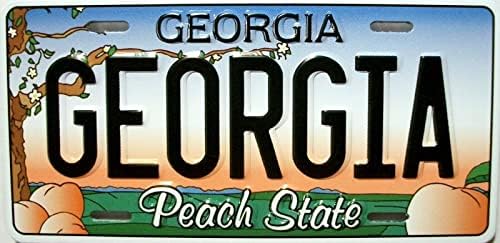 Georgia State License Plate Novelty Fridge Magnet image 2