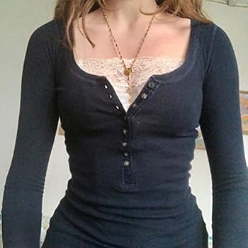 Women Y2K Graphic Long Sleeve T-Shirt Teen Girls Fairy 2000s