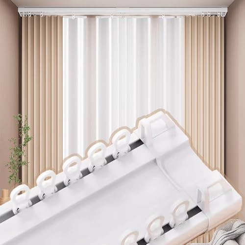 Rail de rideau de plafond en aluminium pour rideaux coulissants