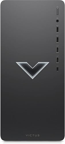 HP Victus - Computadora de escritorio para juegos TG02-0091 AMD Ryzen 5 5600G NVIDIA GeForce RTX 3060 12GB GDDR6 16GB DDR4 RAM almacenamiento SSD de