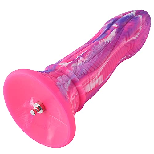 Hismith 10.30" Silicone Monster Dildo with KlicLok System for Premium Sex Machine, 7.83" Insertable Length, Max Circumference 7.87", Adult Sex Toy