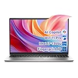 Dell 15 Laptop DC15250, Intel Core i7-1355U (UP to 5.0 GHz), 15.6 FHD Display, 32GB RAM, 1TB SSD, Backlit Keyboard, Fingerprint, Lifetime Windows 11 Pro for Business & Students