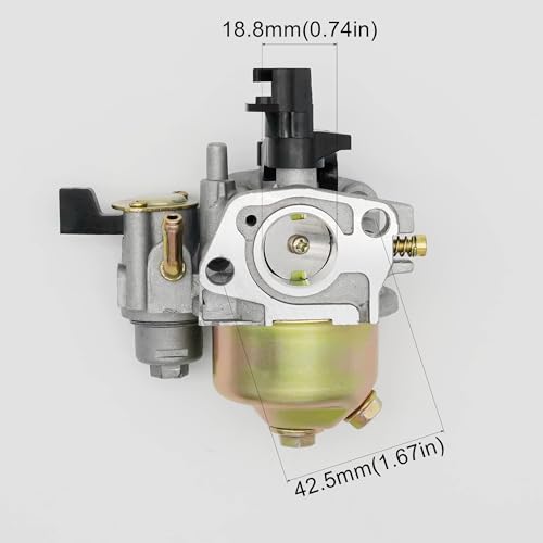 Image of STRONGTHIUM GX160 212cc Carburetor with Insulator Spark Plug Kit | for Honda GX200 GX120 5.5 6.5 hp 196cc 200cc Predator 212cc 224cc Engines